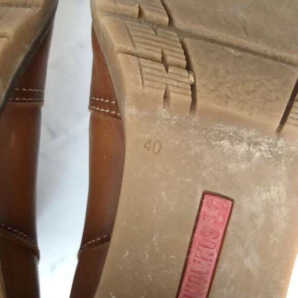 PIKOLONOS Llanes Leather Ankle Boots with Zip Size EU=40/ US= 9-9.5 - Picture 9 of 9